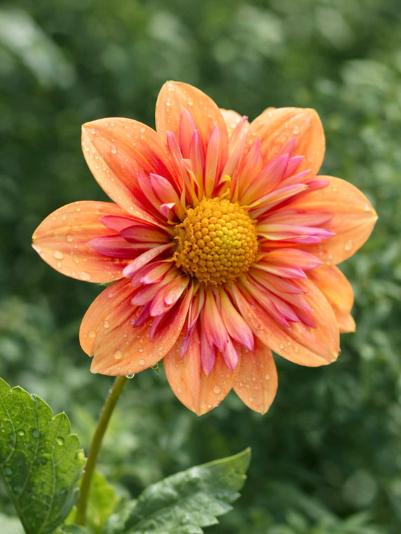 Dahlia Orange Hype knollen, levering in het voorjaar voor voorjaarsaanplant